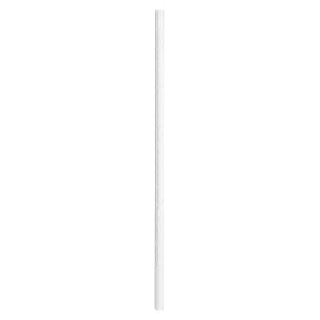 Aardvark 7.75" White Jumbo Paper Straws 4800 PK 61500206